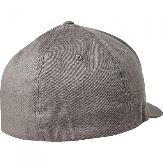 Pánská kšiltovka Fox Episcope Flexfit Hat Grey/Oragne S/M