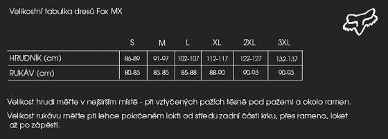 Dres - FOX Legion Lt 2021 - černá