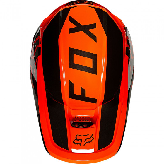 Integrální přilba - FOX V1 Revn 2021 - Fluo Orange