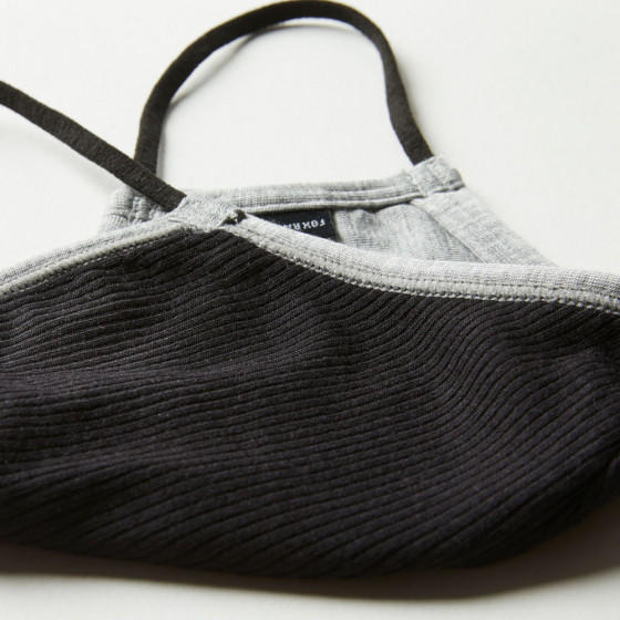 DĚTSKÁ rouška - FOX Face Mask - Heather Grey