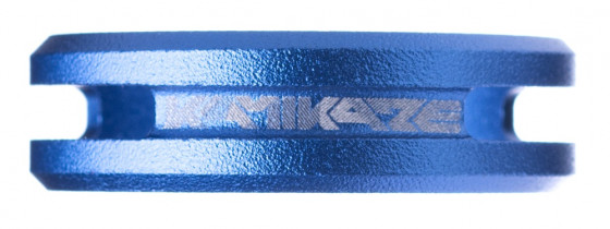 Sedlová objímka Sixpack Kamikaze 34,9 mm modrá