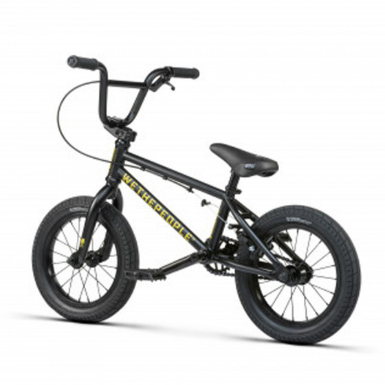 Dětské Freestyle BMX kolo - WETHEPEOPLE RIOT 14" 2021  - Matt Black