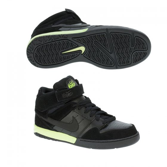 Boty - NIKE 6.0 Zoom Mogan MID 2 Black / Black Volt