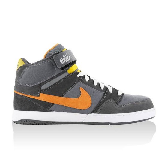 Boty NIKE 6.0 Zoom Mogan MID 2 Dark Grey Total Orange DOOKIE.cz