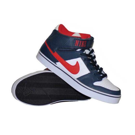 Boty - NIKE  Mogan MID 2 SE Armory Navy / University Red / White 2013