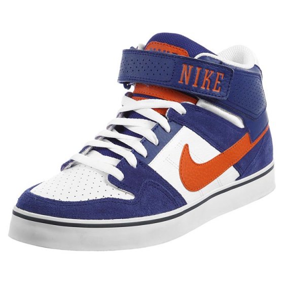 Boty - NIKE  Mogan MID 2 SE Deep Ryl Blue / Urban Orange