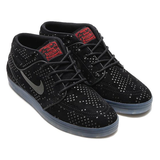 Boty - NIKE SB Lunar Stefan Janoski MID Flash 2015 - černá