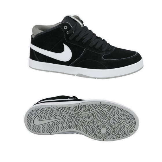 Boty - NIKE SB Mavrk Mid 3 2014 Black / White