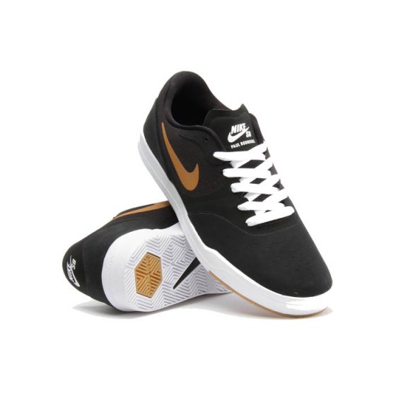 Boty - NIKE SB Paul Rodriguez 9 CS 2015 - Black / White / Gold