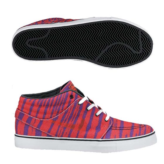 Boty - NIKE SB Stefan Janoski MID Premium 2014 Pink / Purple