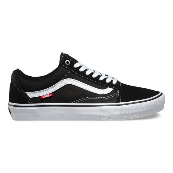 Boty - VANS Old Skool PRO 2017 - černobílá