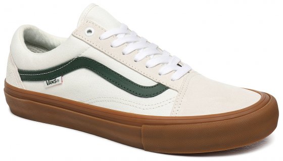 Boty - VANS Old Skool PRO - Marshmallow/Alpine