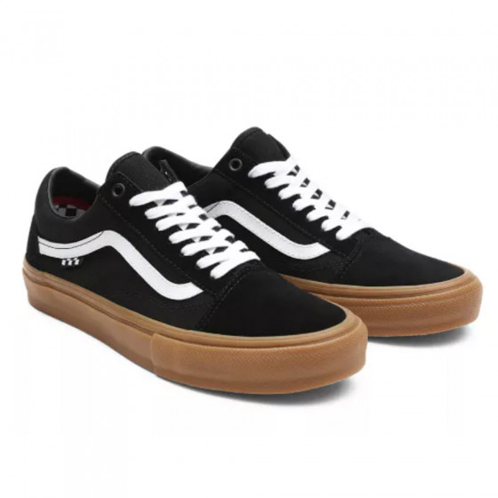 Boty - VANS Old Skool Skate - Black / Gum