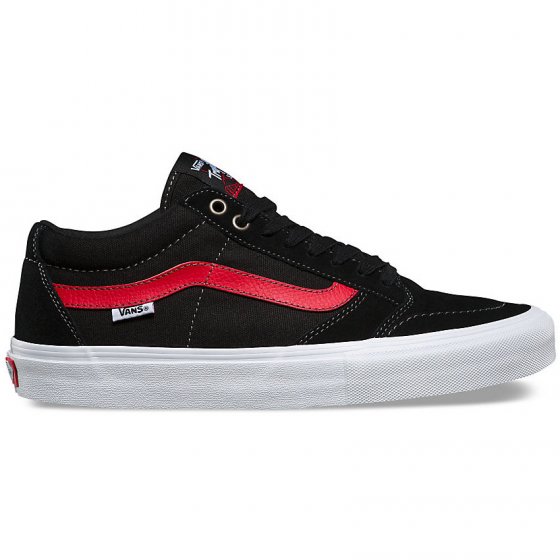 Boty - VANS TNT SG 2017 - Black / Racing Red