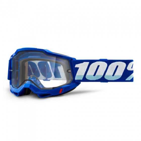 Brýle - 100% Accuri 2 Enduro MTB (dvojité čiré sklo) - Blue