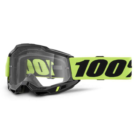 Brýle - 100% Accuri 2 Neon Yellow - Clear Lens
