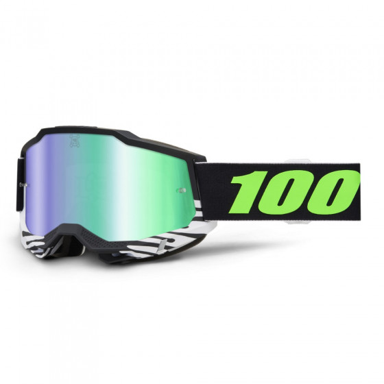 Brýle - 100% Accuri 2 OTG (LIMITED EDITION KEN BLOCK) zrdcadlové sklo - Green