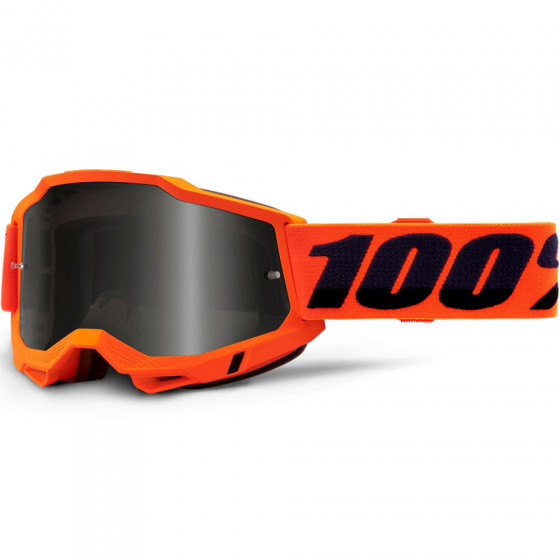 Brýle - 100% Accuri 2 Sand (kouřové sklo) - Fluo Orange