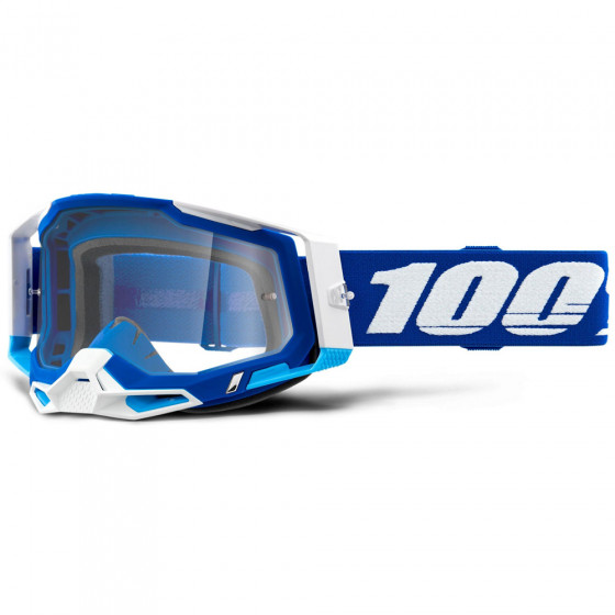 Brýle - 100% Racecraft 2 - Blue (čiré sklo)