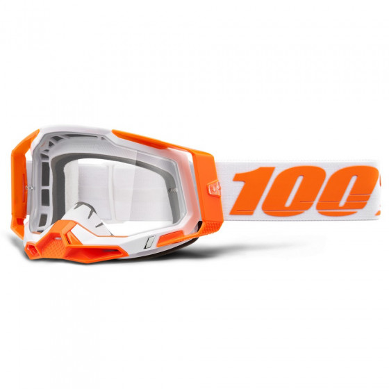 Brýle - 100% Racecraft 2 - Orange (čiré sklo)