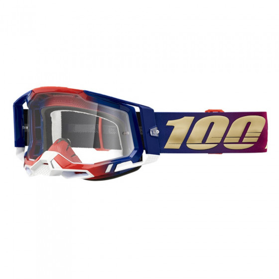 Brýle - 100% Racecraft 2 - United (čiré sklo)