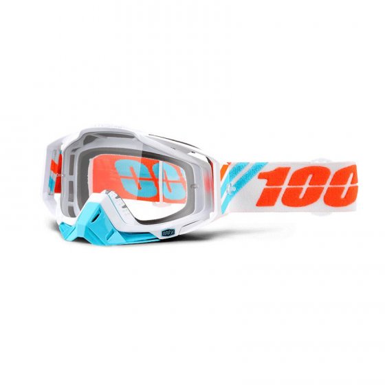 Brýle - 100% Racecraft 2018 - Calculus Ice (čiré sklo)