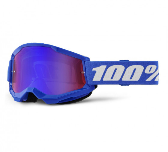 Brýle - 100% Strata 2 (červené / modré zrdcadlové sklo) - Blue