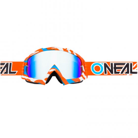 Brýle - O'NEAL B-10 Pixel Stream - oranžová/modrá