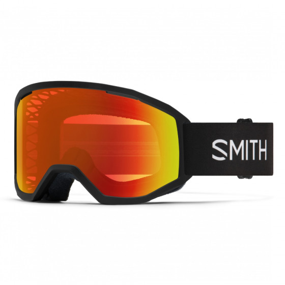 Brýle - SMITH Loam - Black/Red Mirror Lens