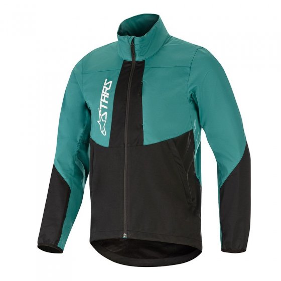 Bunda - ALPINESTARS Nevada Wind Jacket - Emerald/Black