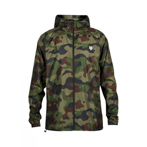 Bunda - FOX Head Camo Windbreaker 2024 - Green Camo