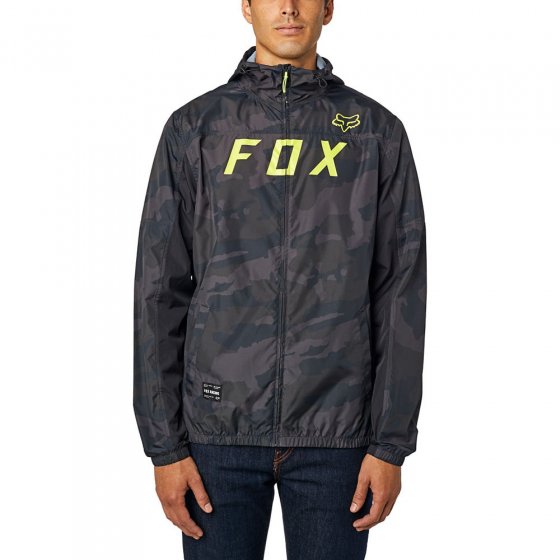 Bunda - FOX Moth Windbreaker Jacket 2020 - Black Camor