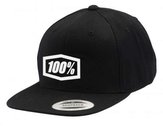 Čepice - 100% Essential Snapback Hat 2020 - černá
