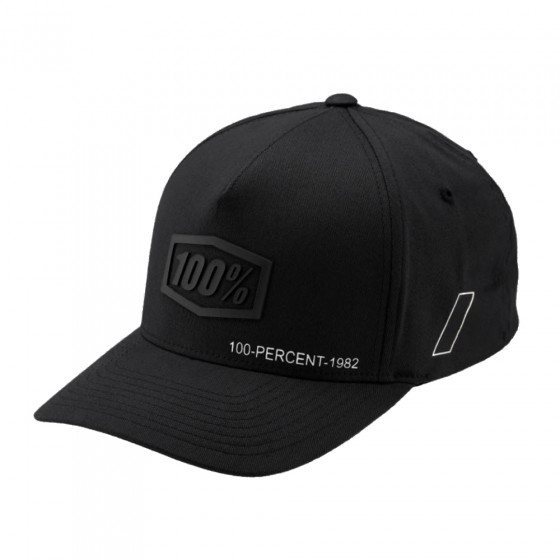 Čepice - 100% Shadow Flexfit Cap X-Fit - Black