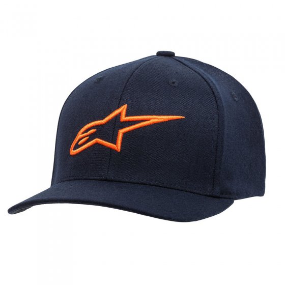 Čepice - ALPINESTARS Ageless Curve Hat - Navy/Orange