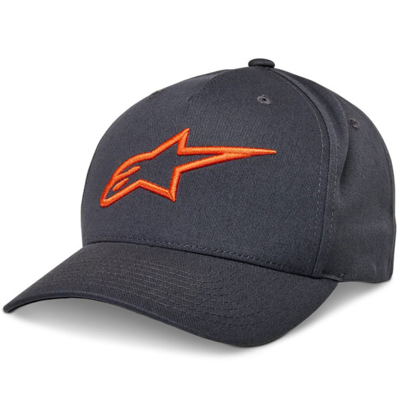Čepice - ALPINESTARS Ageless Snapback 2025 - Charcoal / Orange