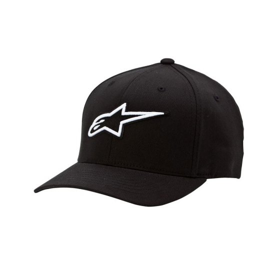 Čepice - ALPINESTARS Corporate Flexfit Hat 2018 - černá