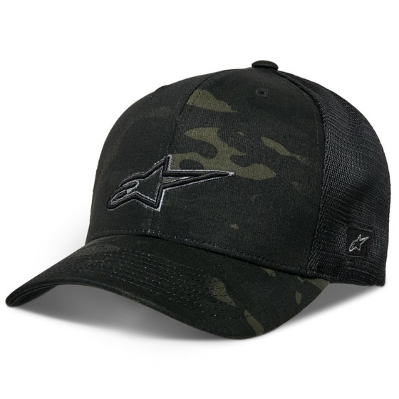 Čepice - ALPINESTARS Recon Camo Trucker Hat 2025 - Black Camo