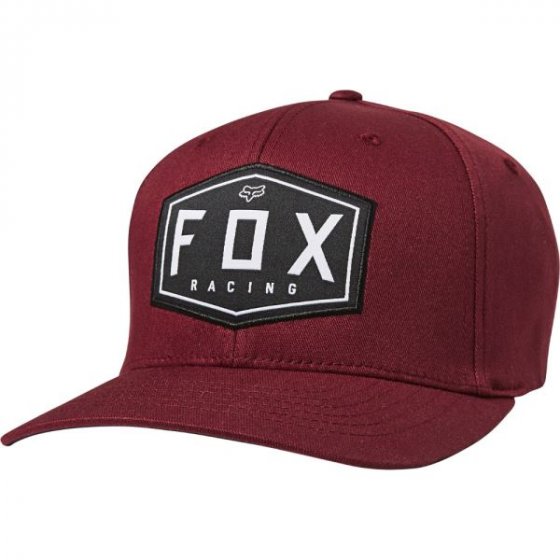 Čepice - FOX Crest Flexfit 2020 - Cranberry