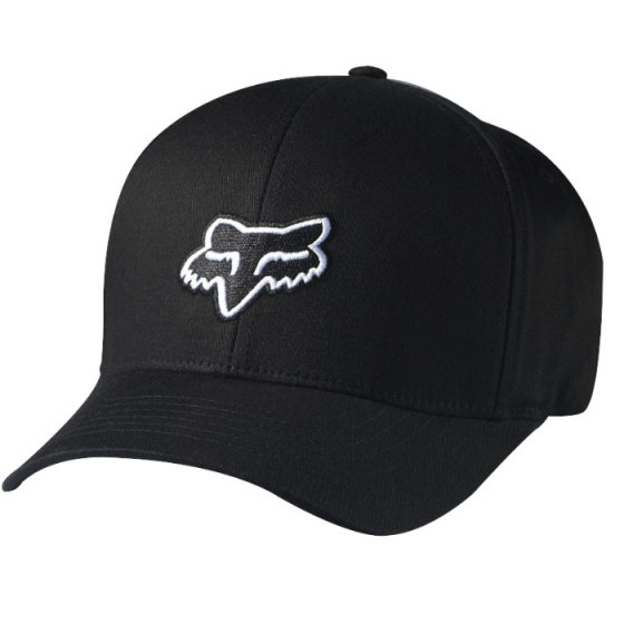 Čepice - FOX Legacy Flexfit Hat - černo-bílá