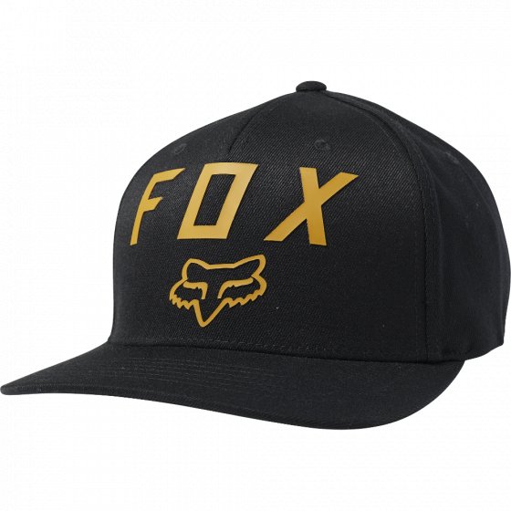 Čepice - FOX Number 2 Flexfit 2020 - Black/Yellow