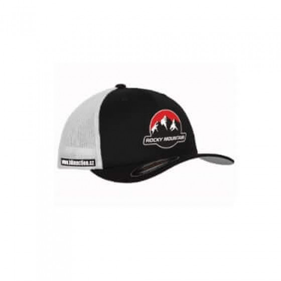 Čepice - ROCKY MOUNTAIN Classic Trucker Hat - White / Black