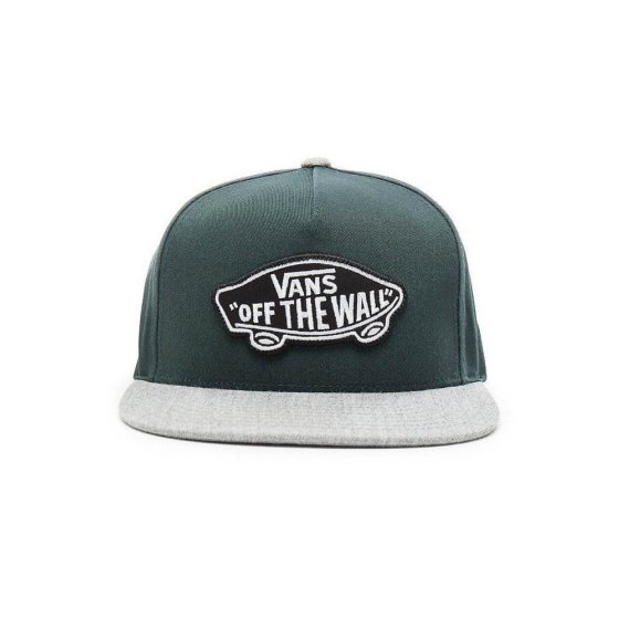 Čepice - VANS Classic Patch Snapback - Darkest Spruce/Heather Grey