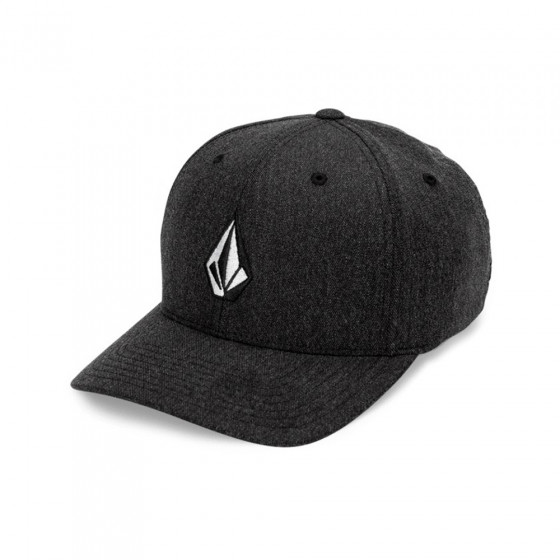 Čepice - VOLCOM Full Stone Hthr Flexfit - Charcoal Heather