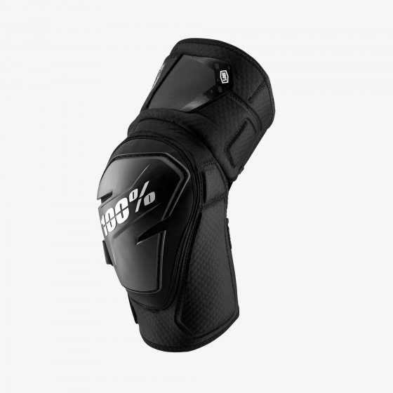 Chrániče kolen - 100% Fortis Knee Guard - černá