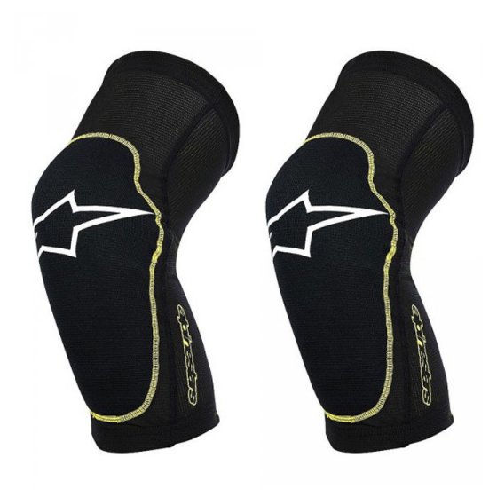 Chrániče kolen - ALPINESTARS PARAGON - černožlutá - S (likvidace skladu)
