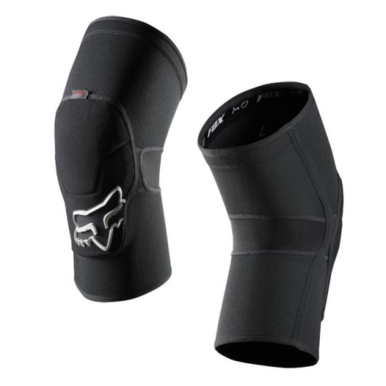 Chrániče kolen - FOX Launch Enduro Knee Pad 2017 - šedá L (likvidace skladu)