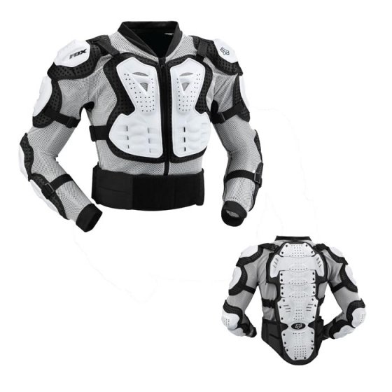 Chráničová vesta - FOX Titan Sport Jacket 2017 - M Bílá (likvidace skladu)