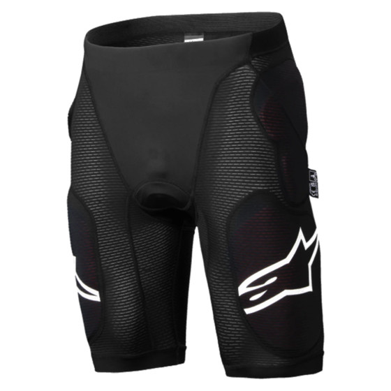 Chráničové šortky - ALPINESTARS A-Impact Plasma Protection Shorts - Black