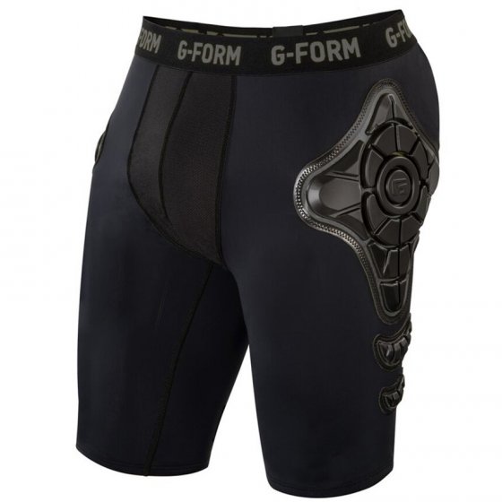 Chráničové šortky - G-Form PRO-X Compression Shorts - černá/šedá